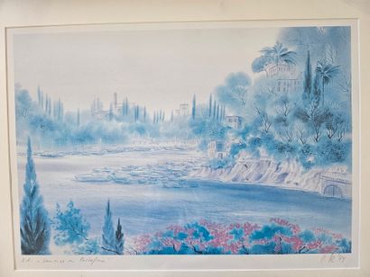 Gerhard HEINRICH (20th).
Winter.
Watercolor...