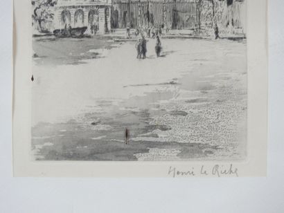 Henri le Riche (1868-1944) : Sainte-Chapelle...