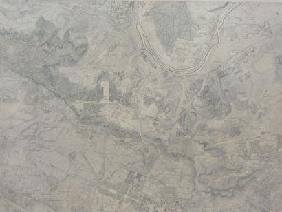 DELAYE, after: Map of Versailles from the...