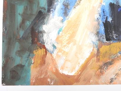 Roland CHANCO (1914-2017): Dégustation. Huile...