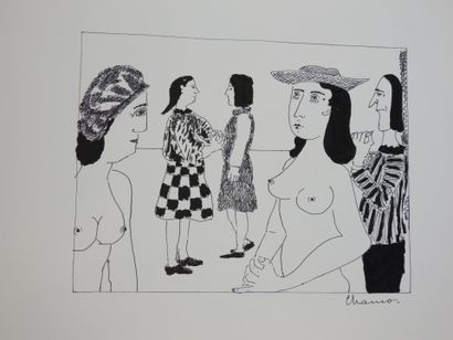 Roland CHANCO (1914-2017): La Discussion....