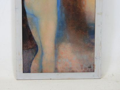 Daniel GELIS (born 1942). Nude woman at the...