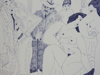 Roland CHANCO (1914-2017): Les Habitués....