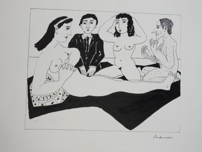 Roland CHANCO (1914-2017): Les Libertins....