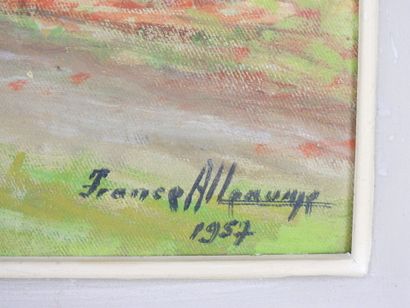 France ALLENUME (XXe) : Flamboyant - Ile...