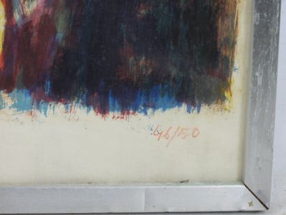 Bernard LORJOU (1908-1986) : L'arlequin au...