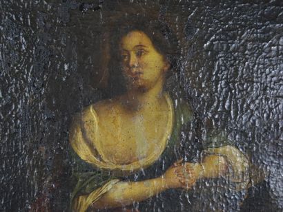 18th century FRENCH SCHOOL: Sainte pénitente....