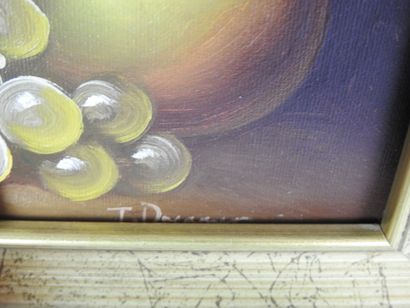 20th century FRENCH school. Rough sea. Oil...