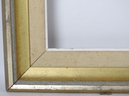 Gilded wood frame. 71 x 59.5 - 90.5 x 78...