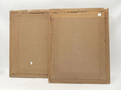 TWO COLOR ENGRAVINGS: Pigamlion. 57 x 45...