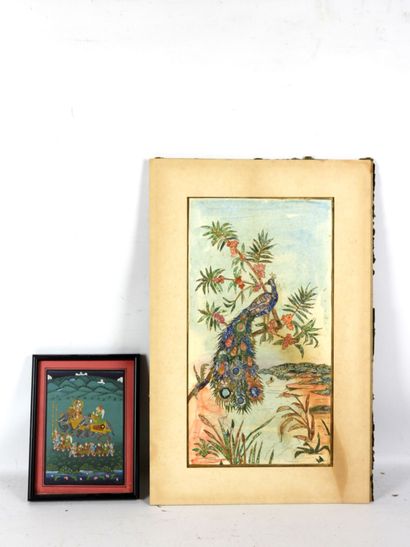 INDE : Reproduction d'une miniature. 21 x...