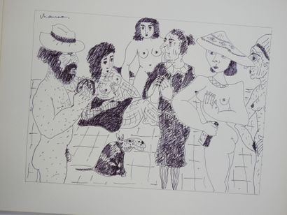 Roland CHANCO (1914-2017): Six Personnages...