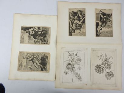 Philippe Galle (1537-1612). 12 estampes de...