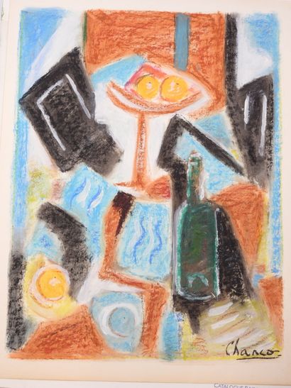 Roland CHANCO (1914-2017): Still Life, Fruit...