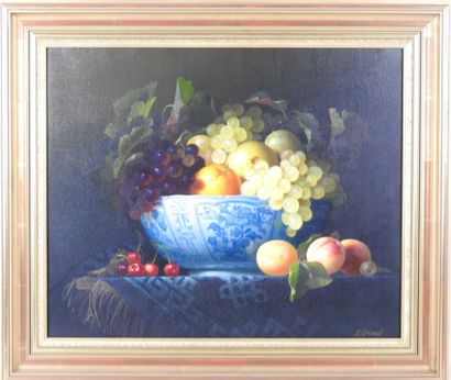 Jean GRIMAL (1942-1998) : Nature morte à...