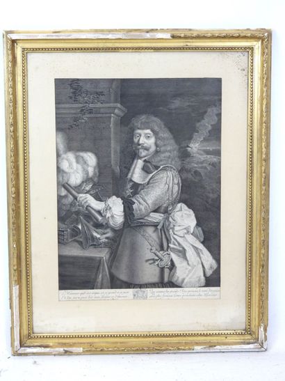 Antoine MASSON (1636 - 1700) : Portrait de...