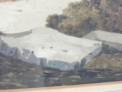 Copley FIELDING (1787-1855): View of farm....
