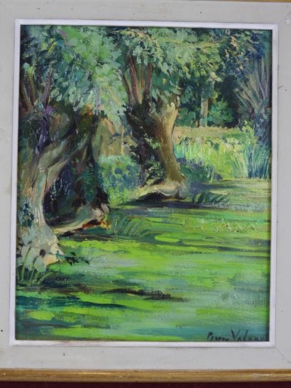 Pierre VALADE (1909-1971) : Le vieux Bief...