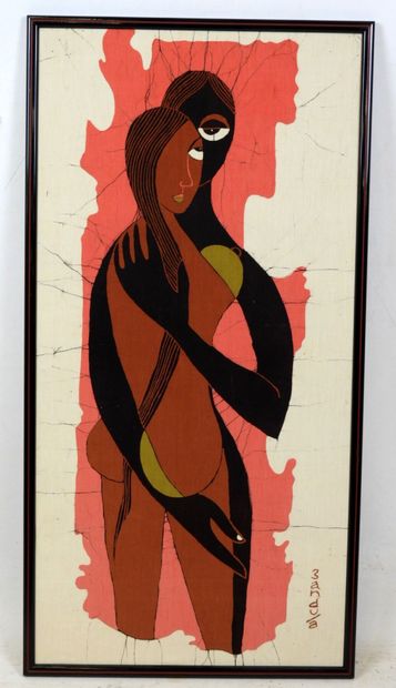 Fernando BANDULA (XX - XXI) : Couple. Huile...