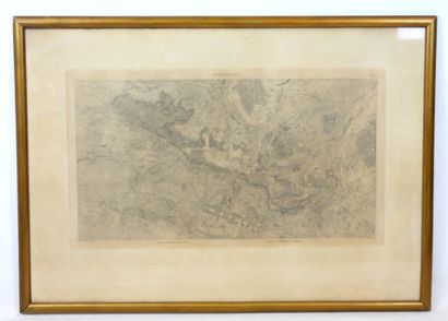 DELAYE, after: Map of Versailles from the...