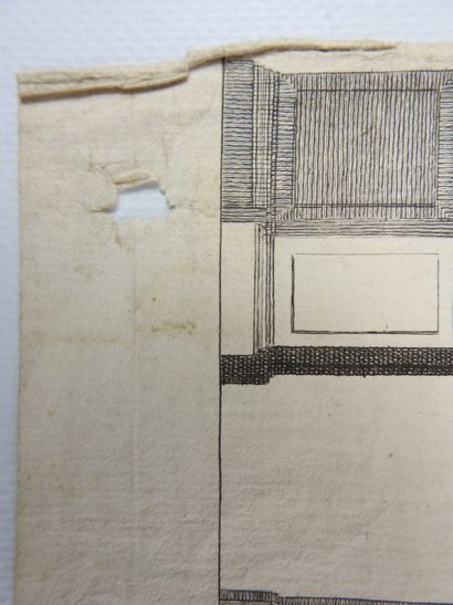 Ecole ITALIENNE du XVIII siècle. Arc impérial...