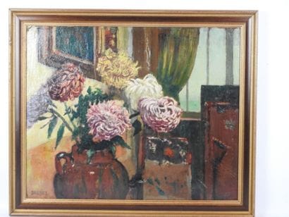 Charles BOUSQUET (1856 - 1946). Interior...