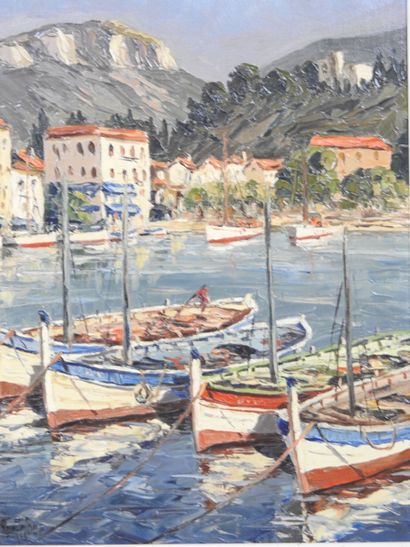 Adrien DE CHANTELOUP (1907-1988). Voiliers...