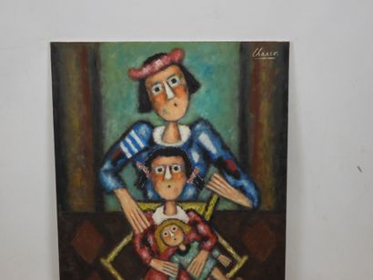 Roland CHANCO (1914-2017): Marine, Jacqueline...