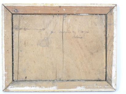 M. MILLET (XXe). Au moulin des Bazins, Bleneau....