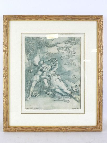Andrea BOSCOLI (v.1560-1606), d'après : Diane....