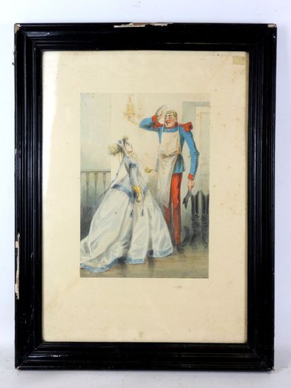 Jules Renard DRANER (1833-1926) : Caricatured...