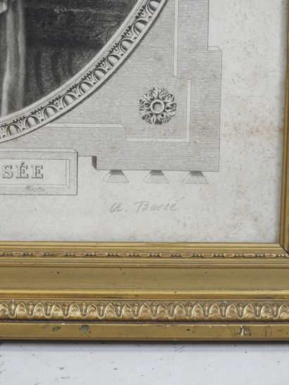 Jean-Baptiste GREUZE d'après. La cruche cassée....