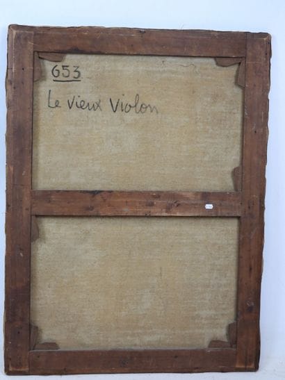 Germain DELATOUSCHE (1898-1966) : Le vieux...