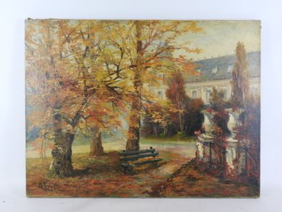 MAURICE PROUST (1867-1944): Autumnal view...