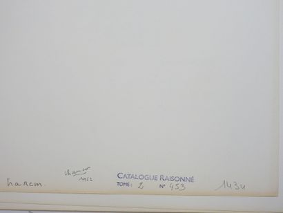 Roland CHANCO (1914-2017): Le Harem. Dessin...
