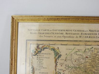 Nouvelle CARTE du Gouvernement général et...