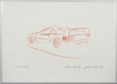 Hideki YOSHIDA (1949-2019). Ferrari F40....
