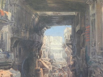 Eduard HILDEBRANDT (1818-1869), after : Kairo....