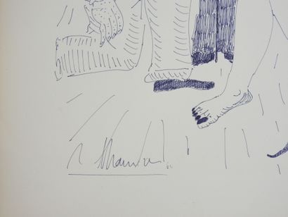 Roland CHANCO (1914-2017): Les Habitués....
