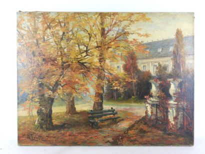 MAURICE PROUST (1867-1944): Autumnal view...