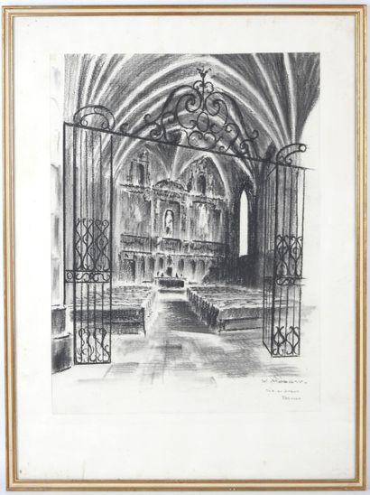W. MODGAN (20th). Our Lady of Salvation,...