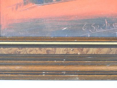 C. SEEBALUCK (XX-XXIth). Abstract composition....