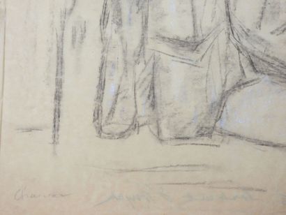Roland CHANCO (1914-2017): Portrait d'Anyck....