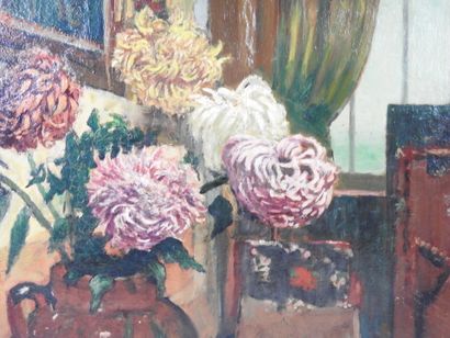Charles BOUSQUET (1856 - 1946). Interior...