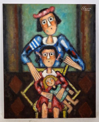 Roland CHANCO (1914-2017): Marine, Jacqueline...