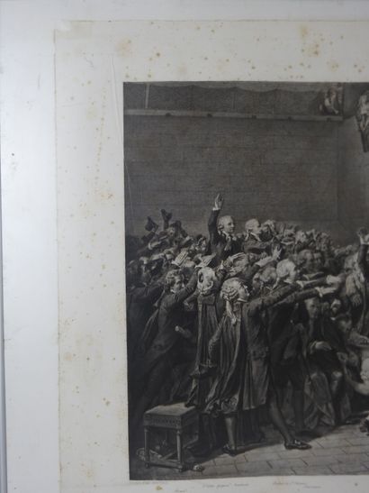Louis Charles Auguste COUDER. The Oath of...