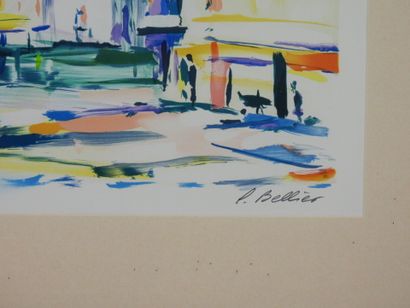 Pierre BELLIER (born 1936): La croisette....