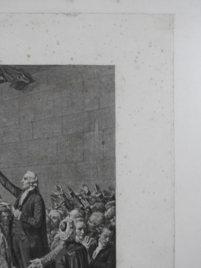 Louis Charles Auguste COUDER. The Oath of...