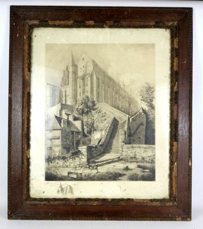 Henri-Léon VOISIN (1861-1930): Mont Saint-Michel....