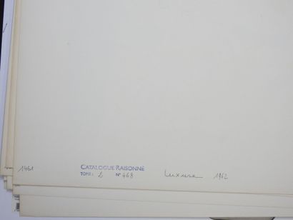 Roland CHANCO (1914-2017): Luxure. Dessin...